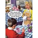 Greeting Card Decaf Soya Low Foam Mochachino...