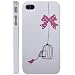 Iprotect ORIGINAL APPLE IPHONE 4 / 4S VOGEL MIT K�FIG IGLAZE HARDCASE / H�LLE WEISS / LILA