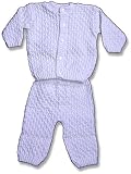 Looney Bees - Newborn Boys Sweater and Pants Set - Light Blue