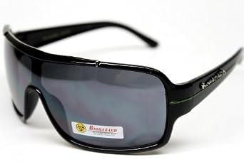 Click here to buy Biohazard Aviator Turbo Fashion Sunglasses Mens Black Green Bz47 by Biohazard.