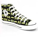Converse - All Star - Hi Top Print - Boom Black / Gelb