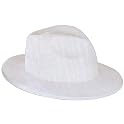 Velour Fedora - White
