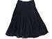 Women's Tiered Skirts - Lauren By Ralph Lauren Woman Cotton Voile Tiered Skirt, Size 14W - Navy
