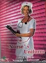 NURSE`S FUN UNIFORM - Inc Apron , Hat & Stethoscope -