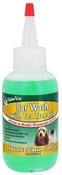 NaturVet Ear Wash with Tea Tree Oil For Dogs and Cats
