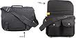 8118 BLACK EUROPEAN SCHOOL MESSENGER BAG