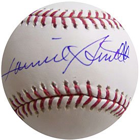 Lonnie Smith Autographed / Signed Baseball - Kansas City Royals