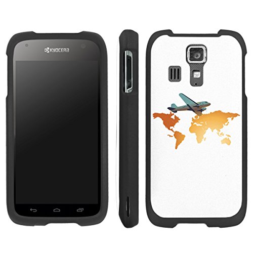 Mobiflare Kyocera 6730 Hydro ICON Airplane Slim Guard Protect Artistry Design Case