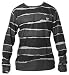 DC Agate Men's Thermal Shirt - Black Stripe