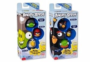Mattel Y8579 Angry Birds - Juego de figuras