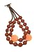Counterpoint Necklace in Terra Cotta