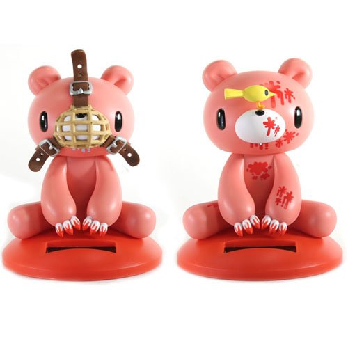 Gloomy Bear Solar Figures -  Set of 2 (6.5