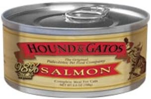 Hound and Gatos Salmon Can Cat Food 24pk