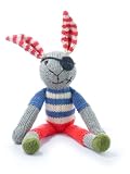 ChunkiChilli Organic Cotton Pirate Rabbit Toy