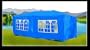 10 X 20 Blue Party Tent Gazebo Canopy with Sidewalls