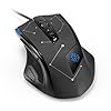 Anker Programmable Gaming Laser Mouse with 5000 DPI, 11 Programmable Button, Weight Tuning Cartridge, Omron Micro Switches