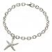 Silvertone Starfish Charm Bracelet Fashion Jewelry