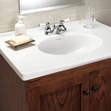 American Standard 7411.732.002 Hampton Two-Lever Handle Centerset Lavatory Faucet with Speed Connect Pop Up Drain, Polished Chrome