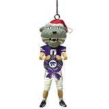 Kansas State Wildcats NCAA Wreath Tree Ornament