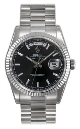 Rolex Oyster Perpetual Day-Date Mens Watch 118239-BKSP