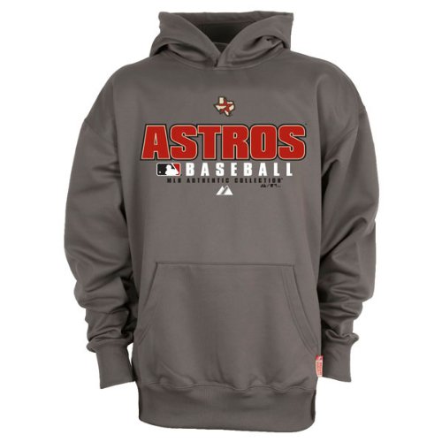 Houston Astros AC Therma Base Youth ''Practice'' Performance Hooded Fleece