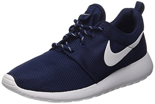 Nike Women's Roshe One Midnight Navy/White Running Shoe 7.5 Women US