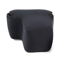 OP/TECH USA 7401194 Soft Pouch - Digital D-Midsize, Neoprene Pouch for Digital SLR Camera (5 x 3.75 x 6 Inch) (Black)