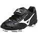 Mizuno Women's Finch Franchise G2 Softball Cleat,Black/Silver,7.5 M