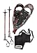 Sporting Goods : Redfeather Snowshoes Trek Snowshoe Kit,Model 25 (8x25)