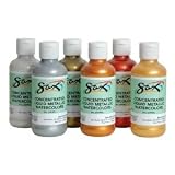 Sax Concentrated Metallic Liquid Watercolor - 8-oz - Silver