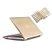 Macbook Pro 13 Case A1278, RUBAN Plastic Hard Shell Cover and Keyboard Cover for Macbook Pro 13.3 inch with CD-ROM - Gold