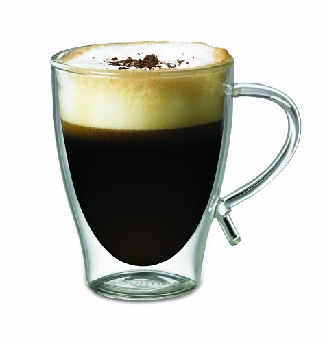 Starfrit Gourmet 12-Ounce Double Wall Glass Coffee mug