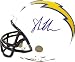 Shawne Merriman San Diego Chargers Autographed / Signed Mini Helmet