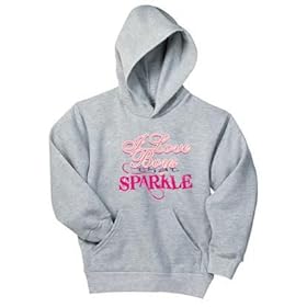 I Love Boys That Sparkle Adult Hooded Sweatshirt