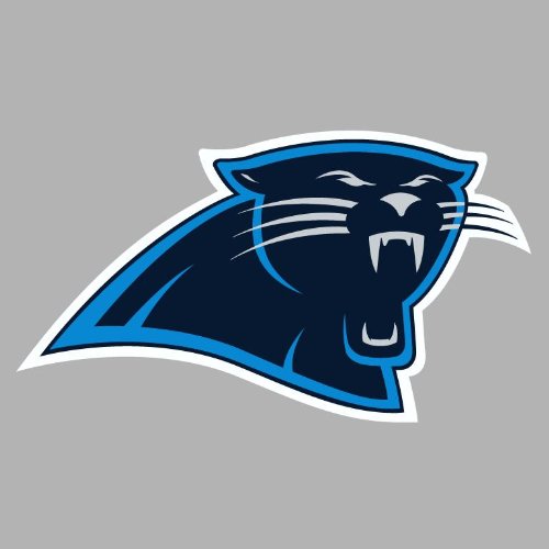 Carolina Panthers Auto Car Bumper Decal Sticker 7.5 X 4.25