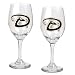 Arizona Diamondbacks 2 Piece MLB Wine Glass Set