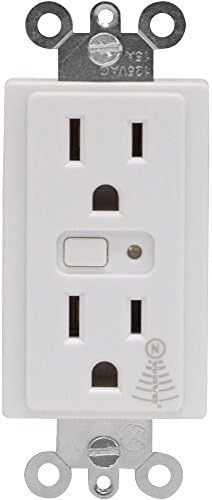 Z-Wave Wireless Lighting Control Duplex Receptacle