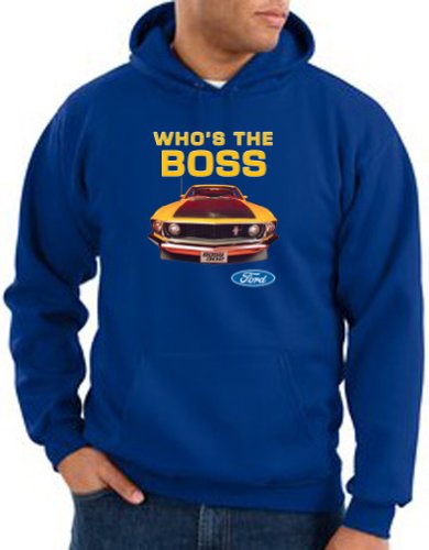 Ford WHO'S THE BOSS Mustang Classic Muscle Car 