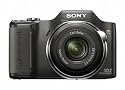 Sony Cyber-shot DSCH20 Digital Camera - Black (10MP, 10x Optical Zoom) 3 inch LCD