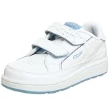Reebok Toddler/Little Kid Versa  RBK Jubilee KC Sneaker,White/Aviator Blue,9 M Toddler