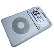 DB Premium Silicone Sleeve - iPod Video 30GB 60GB 80GB / iPod Classic 80GB 120GB 160GB - White/Clear