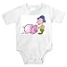 Onesie with man, human, body, individuals, individual, Boy, persons, touching, pig, h...