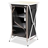 Gelert - Armoire de camping à 4 étagères - Noir/Stuc