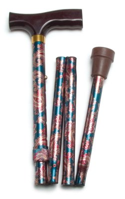 HealthPersonalCare: Designer Fashion Folding Cane 6 Different Fashion Designs