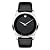 Movado Men's 0606502 Museum Stainless Steel Black Museum Dial Strap Watch from Movado