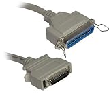 Parallel Micro Centronics Half Pitch (Male) to 36 Way Centronics (Female) Printer Cable Adaptor