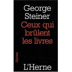Ceux qui br�lent les livres