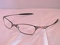 Oakley Wiretap Rx Eyeglasses Frames Pewter Size: 54-20