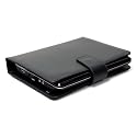 Genuine Leather Hard Cover Folder Netbook Case to Protect the Asus Eee PC T91 8.9-inch Netbook