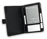 Cover-Up Amazon Kindle 2 / 2nd Generation / Global Wireless (UK 6) Leather Cover Case (Book Style) - Black